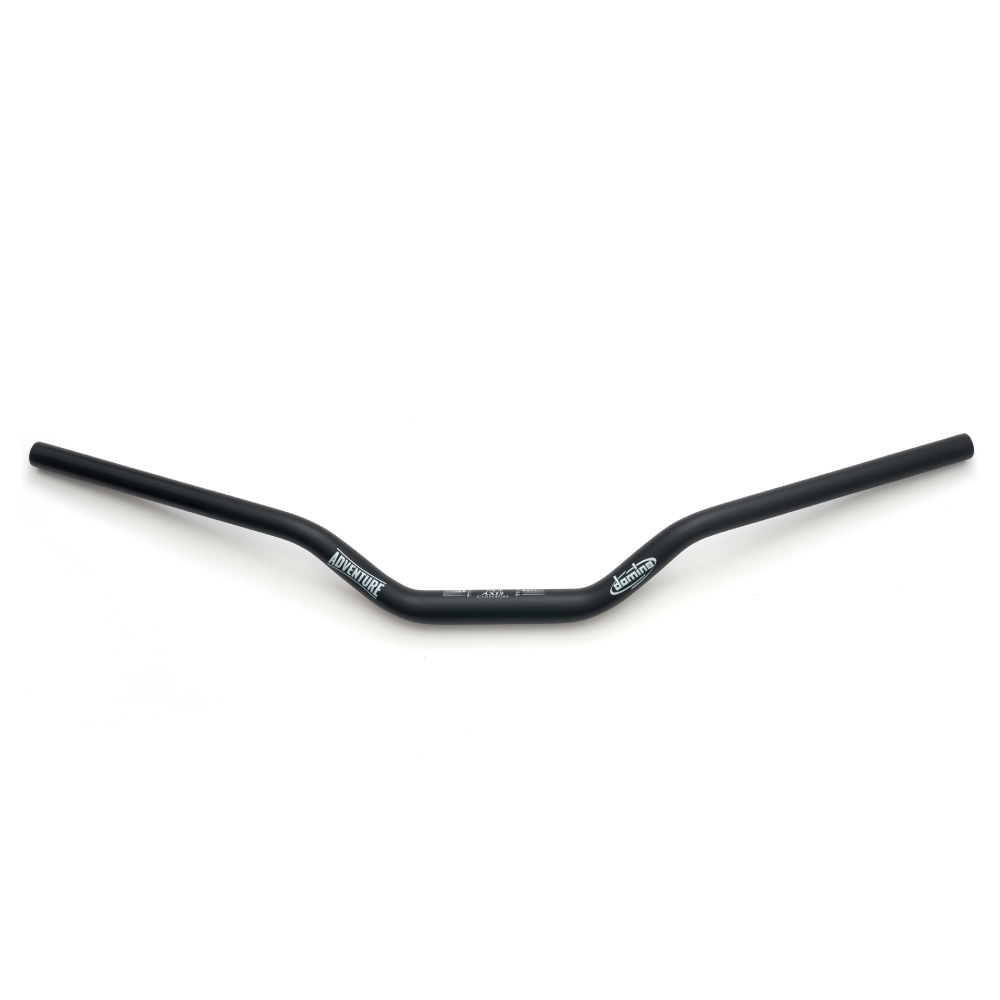 Guidon 28.6 mm Adventure cintrage haut noir Domino Guidon 28.6 mm Adventure cintrage haut noir Domino