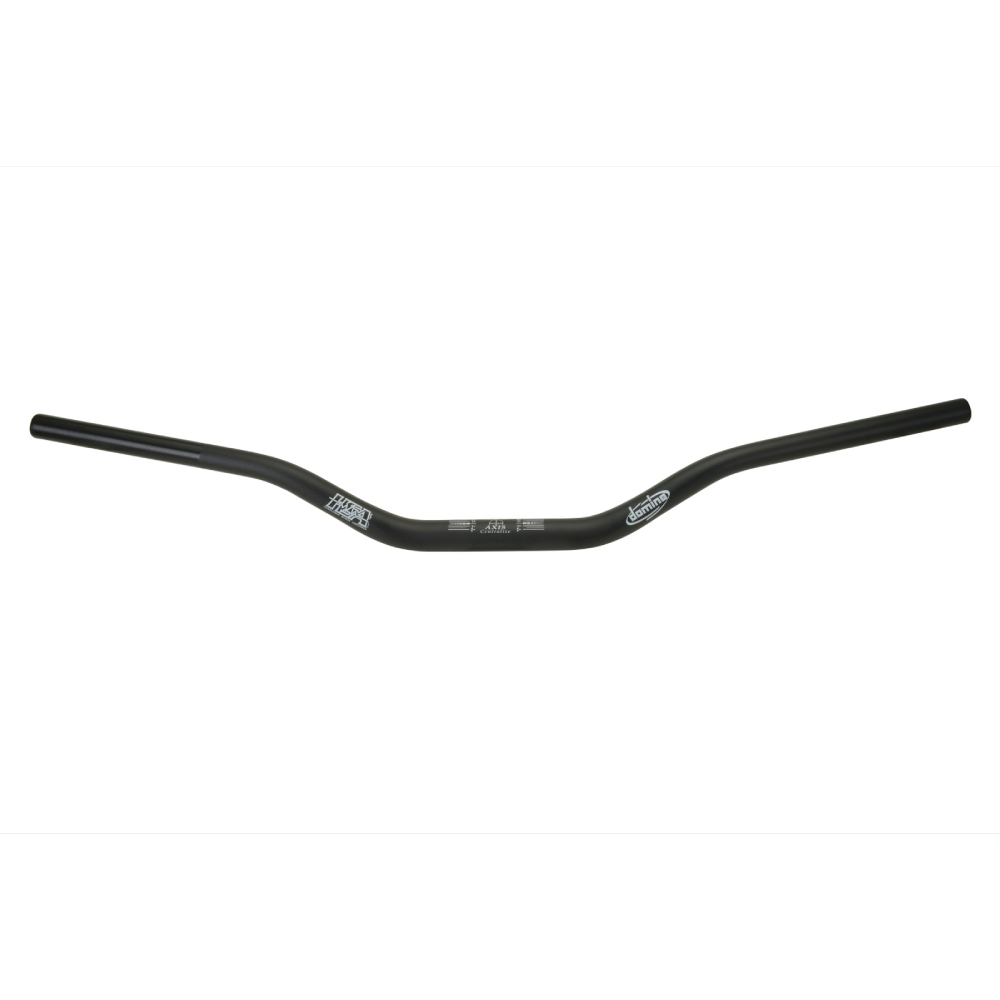 Guidon 28.6 mm HSA cintrage moyen noir Domino Guidon 28.6 mm HSA cintrage moyen noir Domino