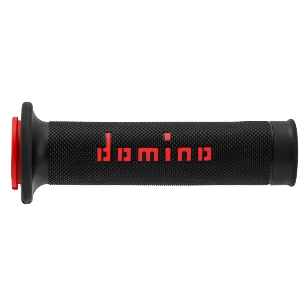 Paire de poignées Domino A010 - noir rouge A0104240B7