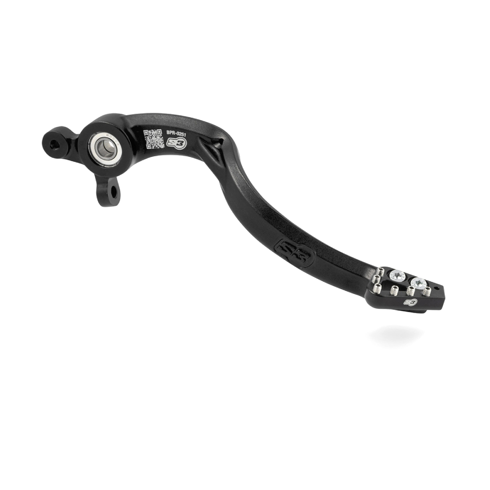 Pédale de frein S3 Husqvarna 450 FE (17-23) noir BPR-0251-B