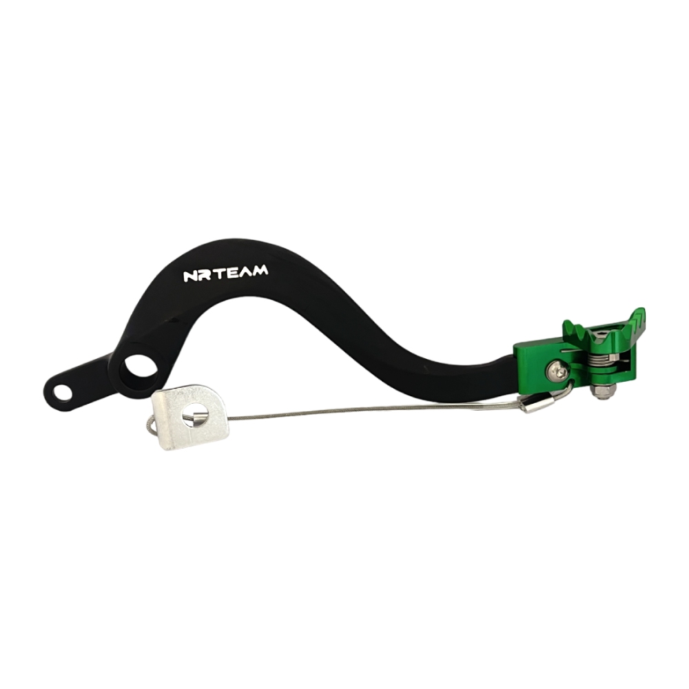 Pédale de frein NRTeam Kawasaki KX 250 F (21-26) vert DS93.0015V