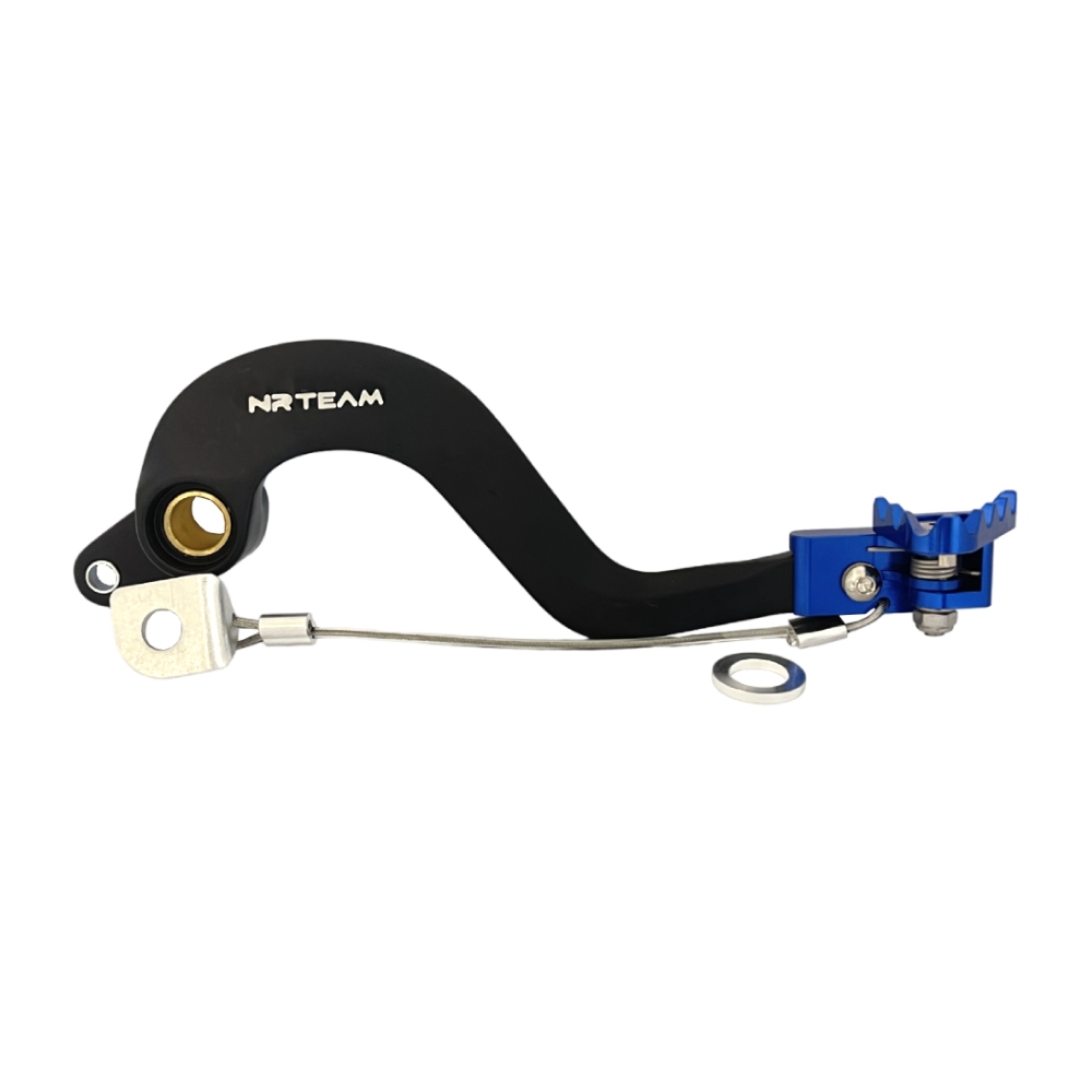 Pédale de frein NRTeam Fantic 250 XX (22-25) bleu DS93.0021B