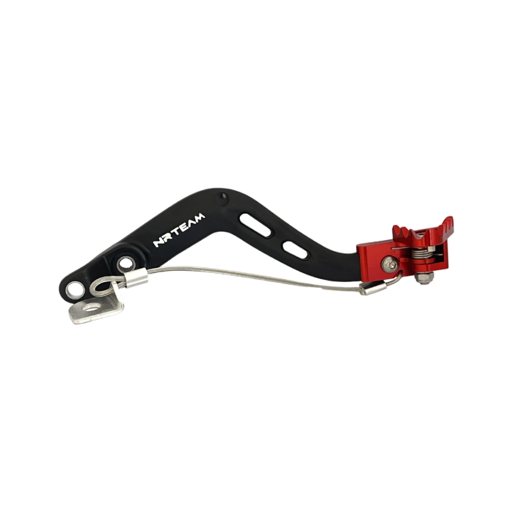 Pédale de frein NRTeam Beta RR 125 2T (19) rouge DS93.0051R