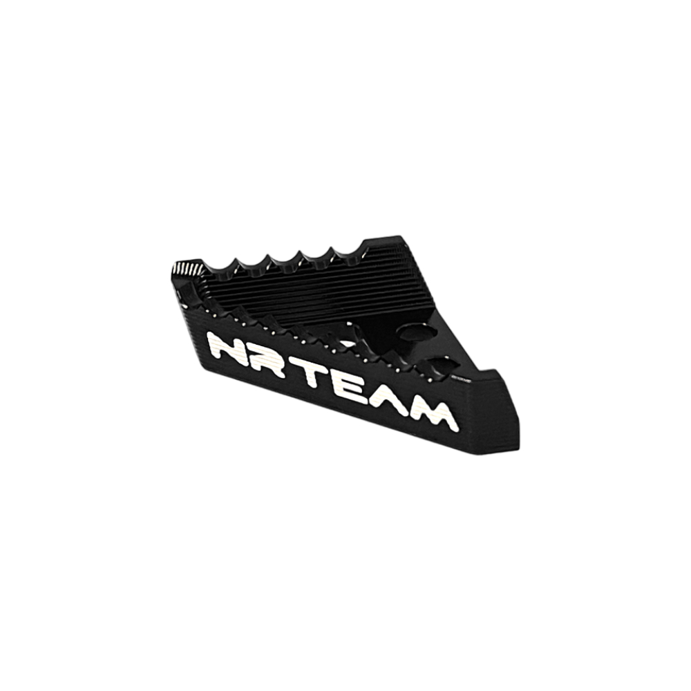 Embout de pédale de frein CNC surdimensionné Beta RR 200 (19-26) NRTeam noir DS93.1001N