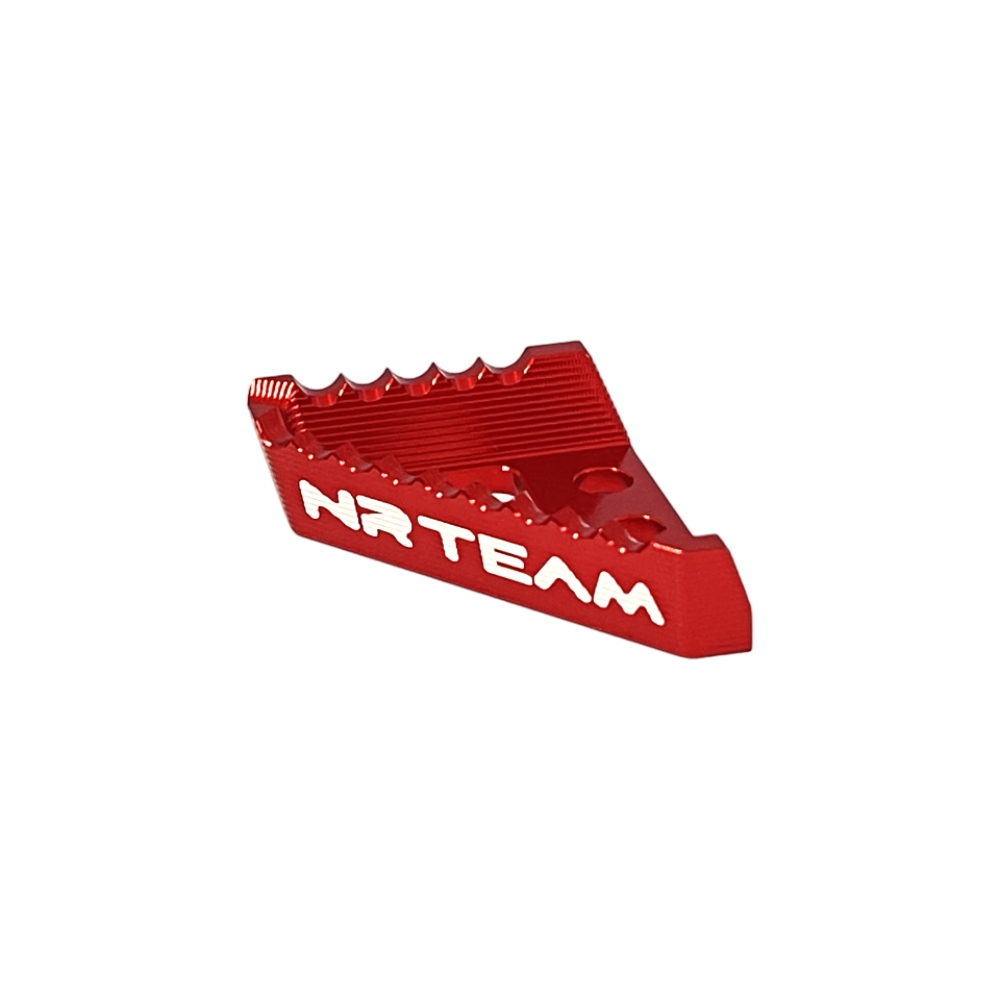 Embout de pédale de frein CNC surdimensionné Beta RR 400 (10-14) NRTeam rouge DS93.1001R
