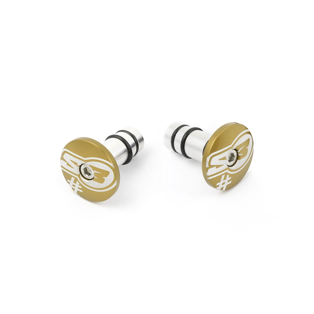 Paire d’embouts de guidon S3 or Too Paire d’embouts de guidon S3 or Too