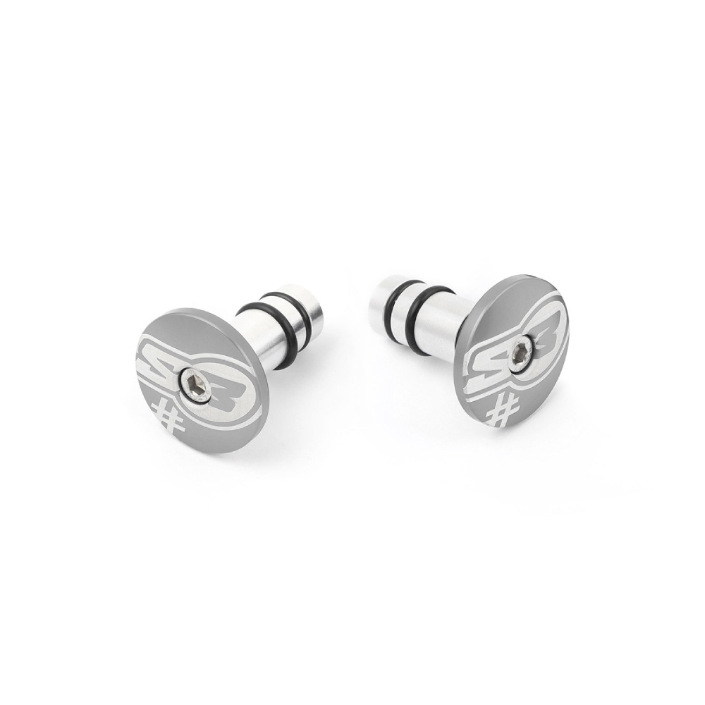 Paire d’embouts de guidon S3 gris Too Paire d’embouts de guidon S3 gris Too