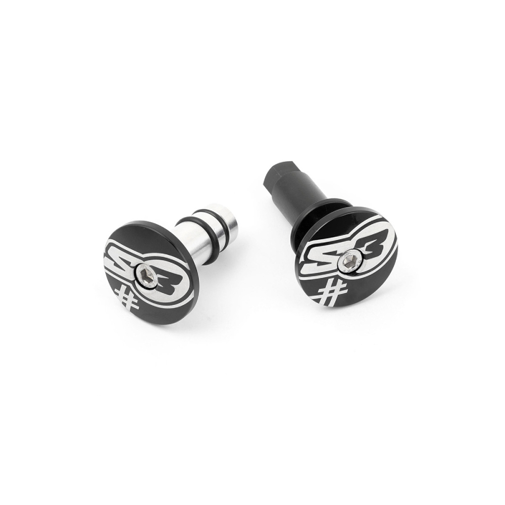 Paire d’embouts de guidon S3 noir Five Paire d’embouts de guidon S3 noir Five