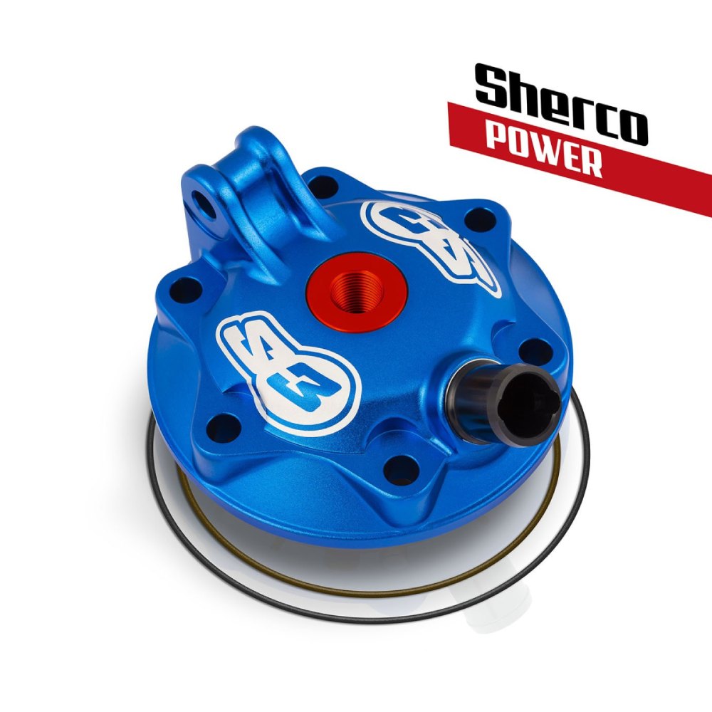 Culasse S3 Sherco 300 SE-R (17-27) - Power bleu PWR-1208-300-U