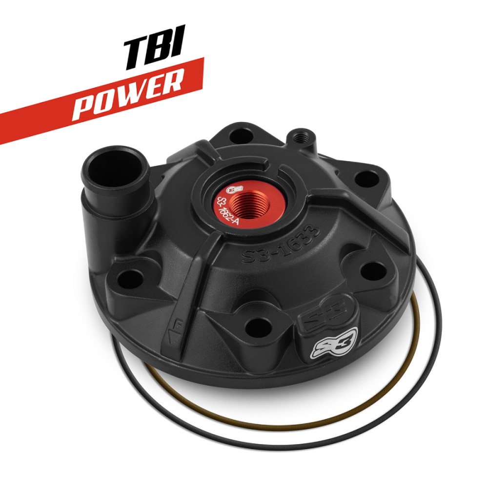 Culasse S3 KTM 300 SX (23-27) - Power noire PWR-163-300-B