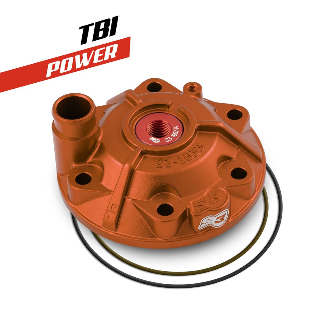 Culasse S3 KTM 250 EXC (24-26) - Power orange PWR-3361-250-O