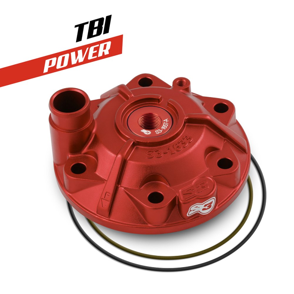 Culasse S3 Gasgas 250 EC (24-26) - Power rouge PWR-3361-250-R