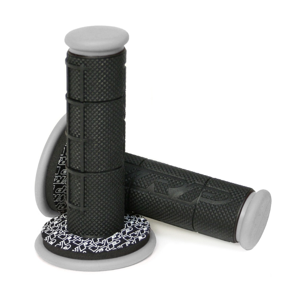Paire de poignées off-road WRP e donut - gris noir WDG-8150