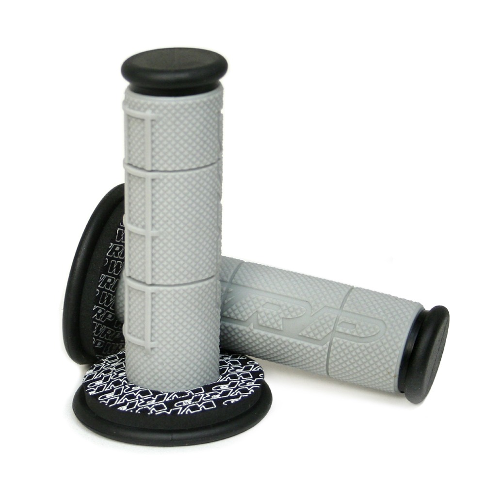 Paire de poignées off-road WRP e donut - noir gris WDG-8170