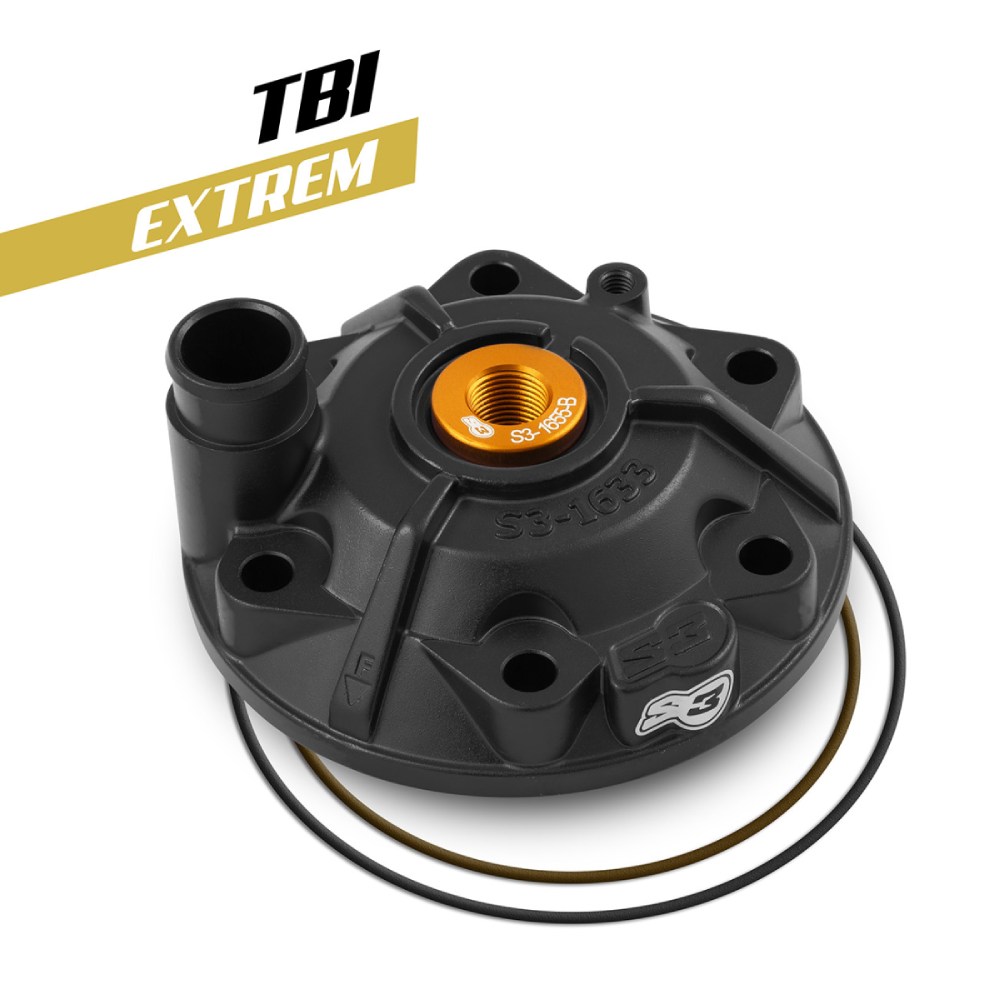 Culasse S3 KTM 300 EXC (24-27) - Extreme noire XTR-163-300-B
