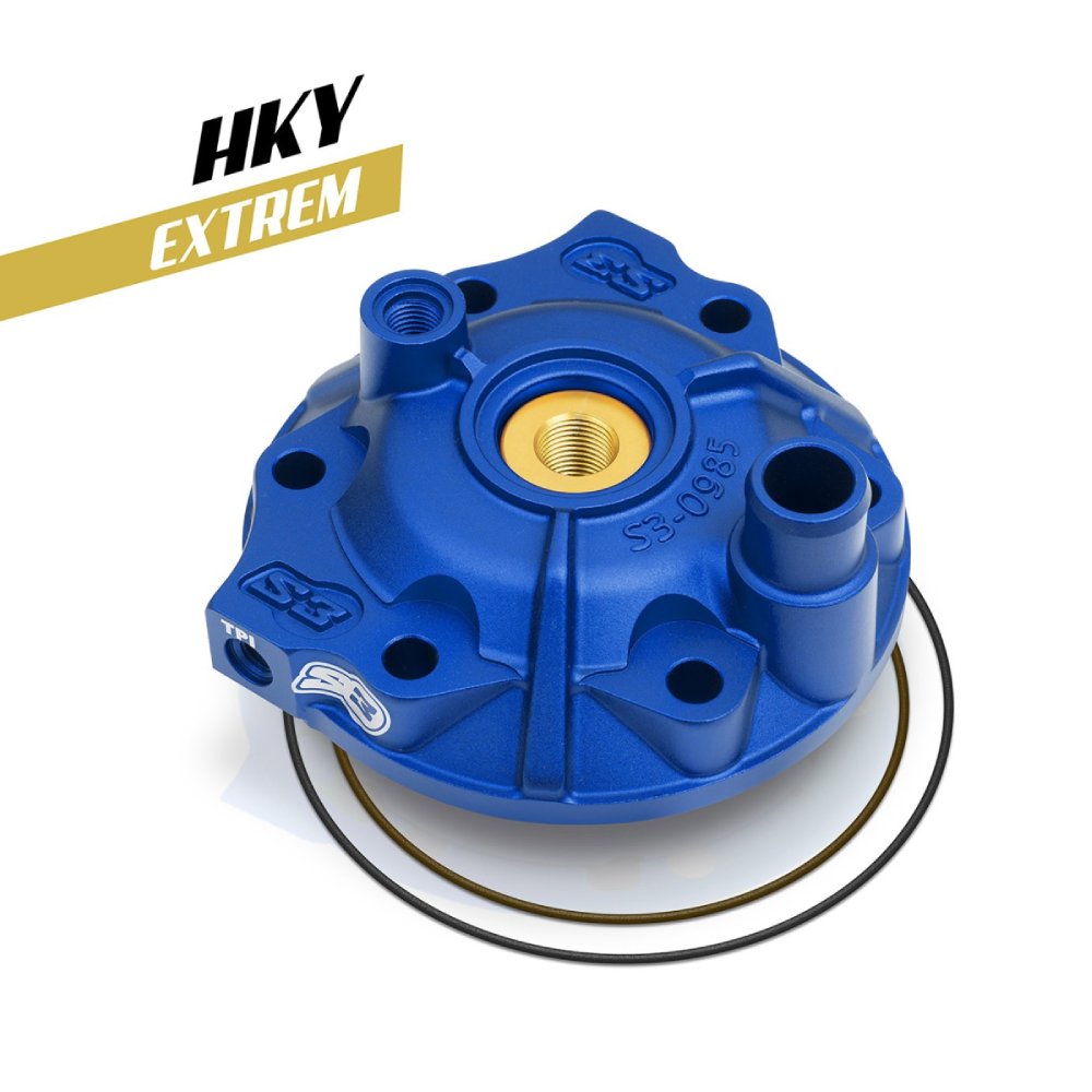 Culasse S3 Gasgas 250 EC (21-23) - Extreme bleu XTR-985TPI-250-U