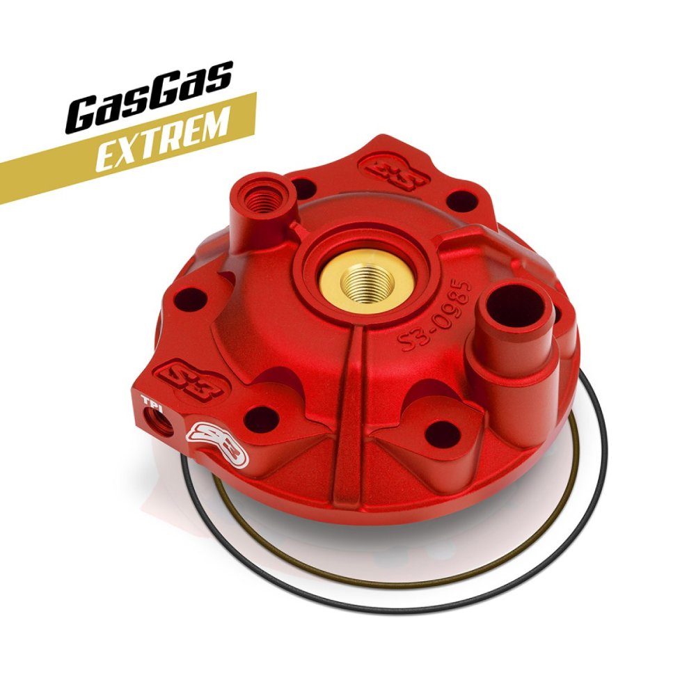 Culasse S3 KTM 300 EXC (18-23) - Extreme rouge XTR-985TPI-300-R